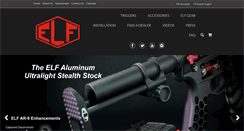 Desktop Screenshot of elftactical.com